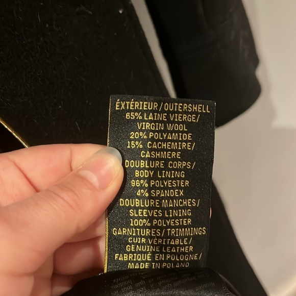 Mackage like new black coat - Picture 9 of 10